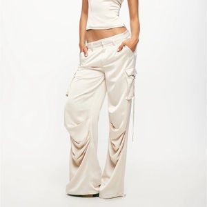 BUTTERFLY CARGO PANT | CREAM D8